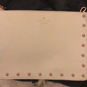 Kate Spade white cross body bag